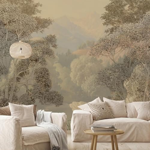Tropical Jungle Wallpaper Landscape Tree wall murals for Bedroom 159"x107"