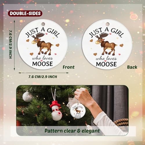 Christmas Moose Ornaments