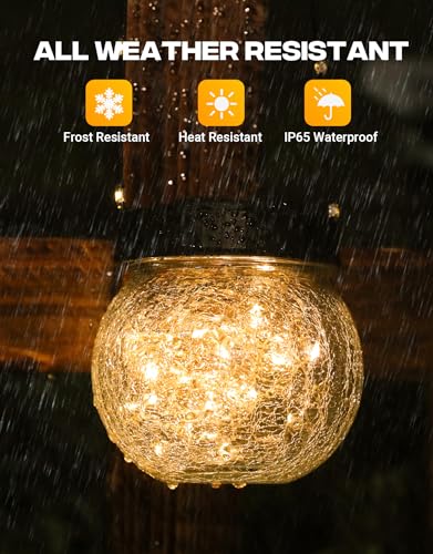 Solar Lanterns Solar Lights Outdoor Waterproof 6 (6.02 Count)