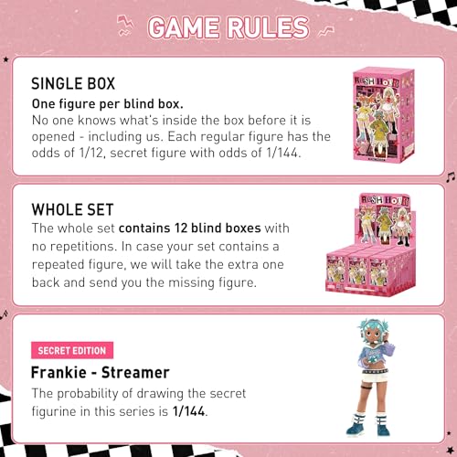 Peach Riot Rush Hour Series Figures 12PCs Blind Box Figures (12 Count)