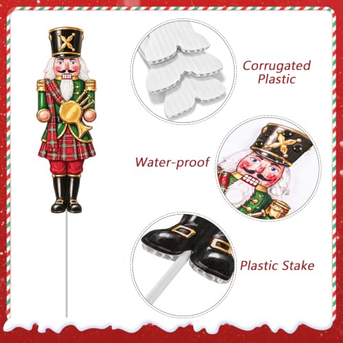 12pc Nutcracker Soldier Christmas Tree Picks (12 Count)