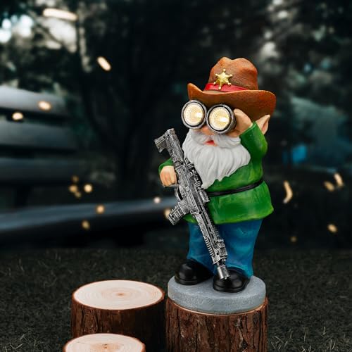 Funny Garden Gnomes Statue Outdoor Decor