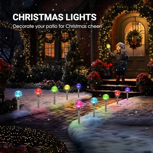Solar Garden Lights Outdoor (6 Count)