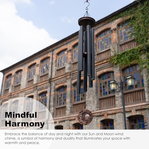 Large Wind Chimes for Outside Deep Tone