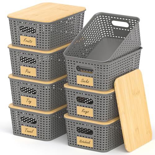 Stackable Storage Baskets (8 Count)