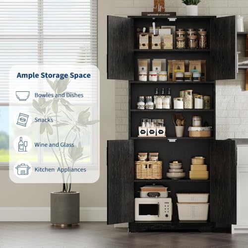 72'' Tall Kitchen Pantry Cabinet