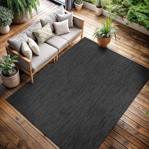 Outdoor Rug 9x12 Modern Area Rugs for Large Indoor and Outdoor Patios and Porches