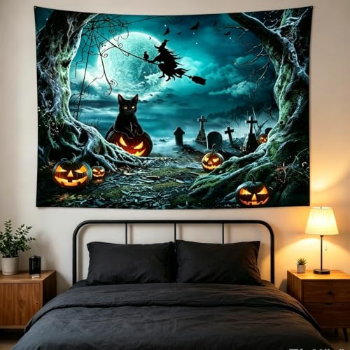 Spooky Halloween Tapestry