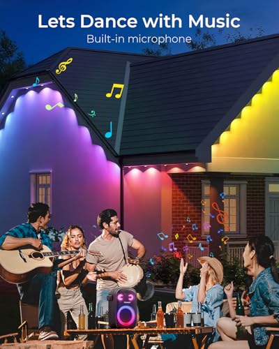 Permanent Outdoor Lights 200ft (200 Foot)