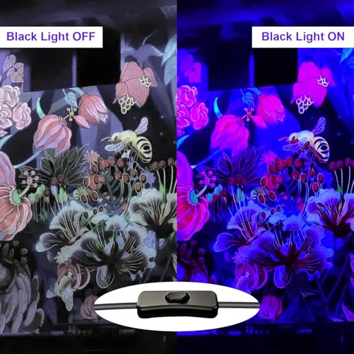 4 Pack 300W Black Lights (4 Count)