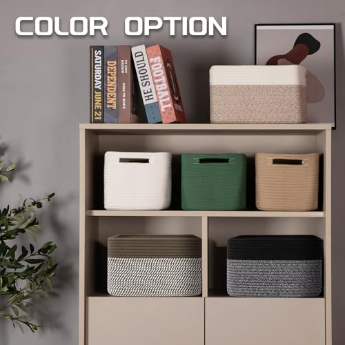4 Pack Storage Baskets for Organizing (4 Count)