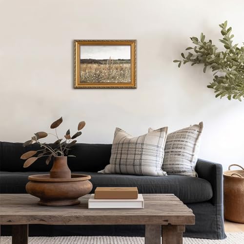 Vintage Gold Framed Wall Art for Home Decor