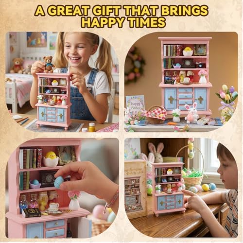 Vintage Springtime Hutch Set (40 Count)