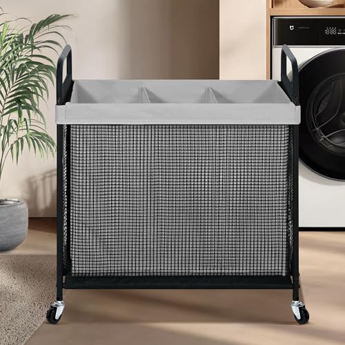 Laundry Hamper 3 Section