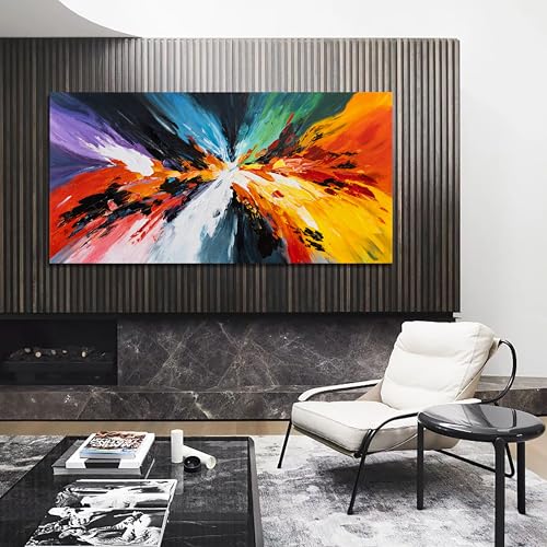 Abstract Wall Art Decor Modern Colorful Wall Art Prints For Bedroom 24"x48"