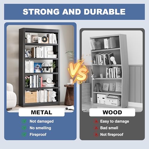 Metal Bookshelf