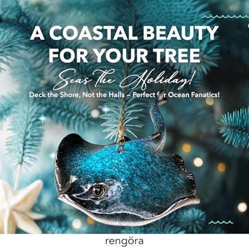 Stingray Christmas Ornament