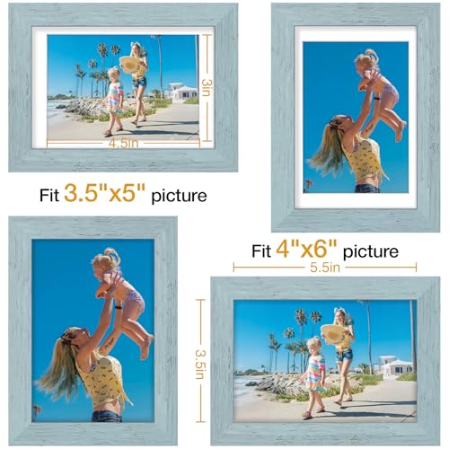 4x6 Picture Frames Set of 9 (9 Count)