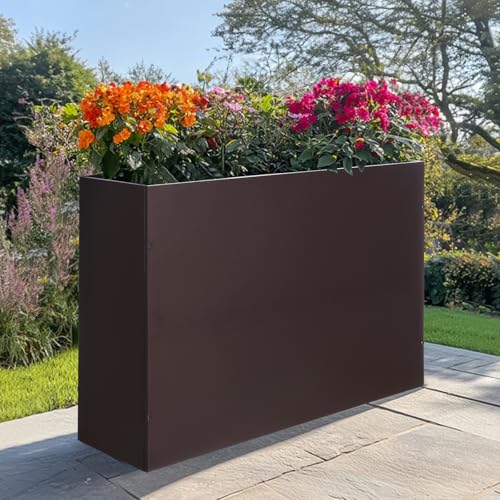 Large Metal Planter Box 32”x 12”x 24”