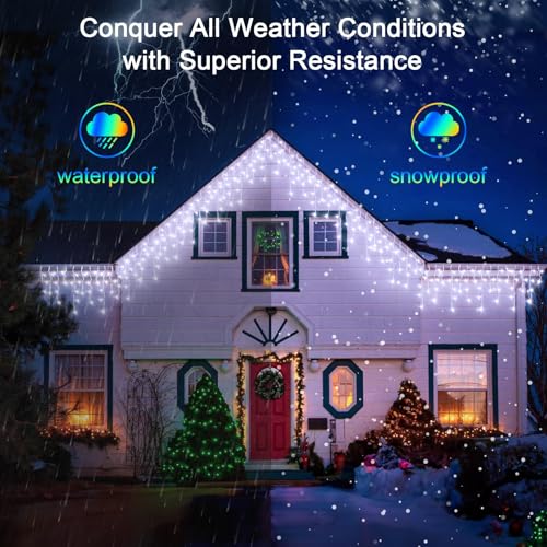 60FT 612 LED Outdoor Christmas Lights