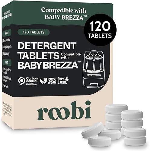 Detergent Tablets Compatible with Baby Brezza. 120 Count