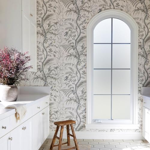 Frosted Glass Window Privacy Film (19.38 Sq Ft)