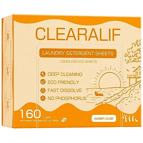 Laundry Detergent Sheets Up to 160 Loads (160 Count)
