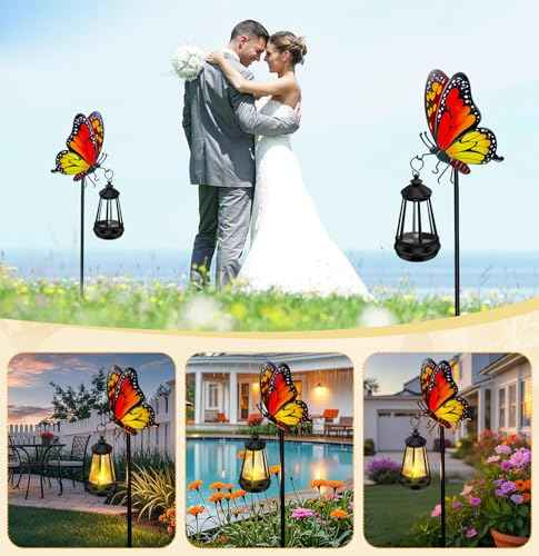 Solar Garden Light Outdoor (2 Count)