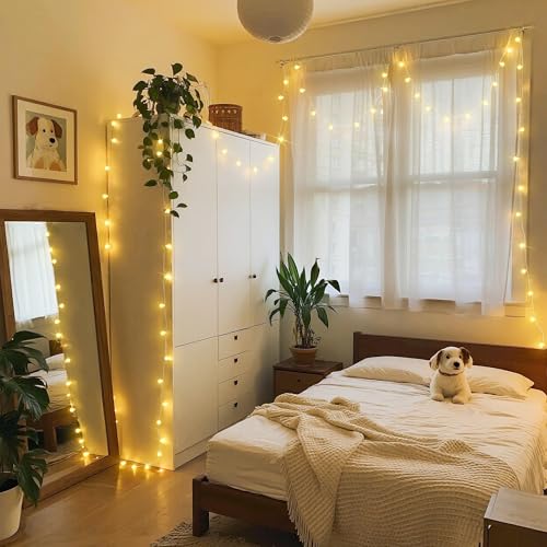 Globe String Lights Indoor Color Changing Christmas Lights Plug in