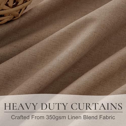 Primitive Curtain 108 Inch Long 2 Panels Burg (2 Count)