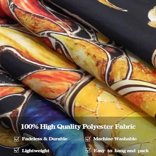 Sun and Moon Tapestry for Bedroom Boho Hippie Floral Wall Tapestry Aesthetic Vintage Stained Glass Plant Extra Large Tapestries Wall Hanging for Living Room Dorm 90 x 68 Inch