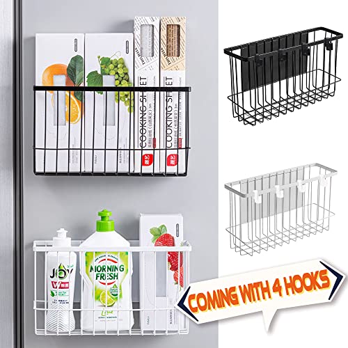 Magnetic Shelf Fridge Basket Bin for Whiteboard Washer Dryer Locker Cabinet