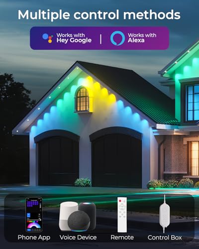 Permanent Outdoor Lights 200ft (200 Foot)
