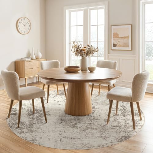6ft Round Area Rug Living Room Rugs (24 Count)