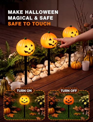 10.5FT Halloween Pathway Lights (5 Count)