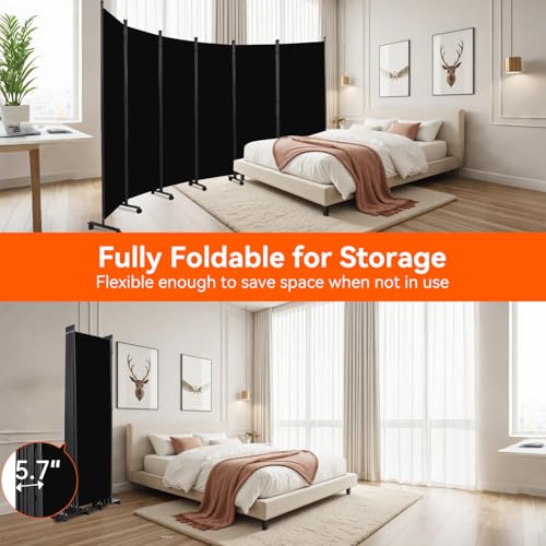 88" W 4 Panel Room Divider