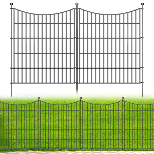 No Dig Dog Fence Outdoor for Yard (32 Sq Ft)