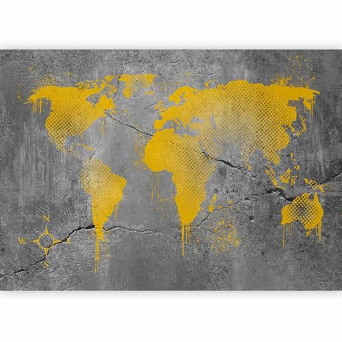Wall Mural World Map 173x124 in (9 Count)