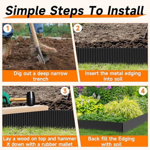 Corrugated Garden Edging