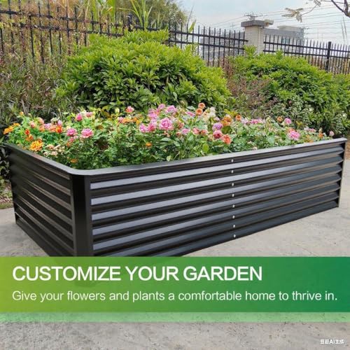 GARDMAX 6x3x1FT Raised Garden Bed Kit