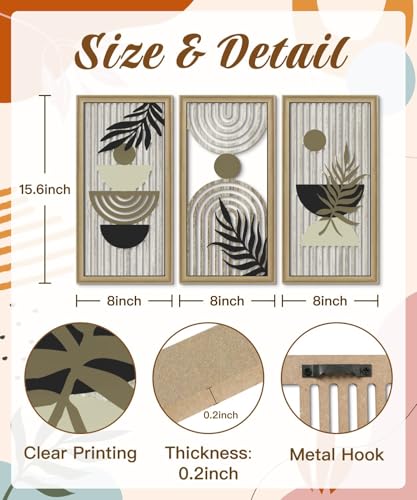 Boho Abstract Wall Art