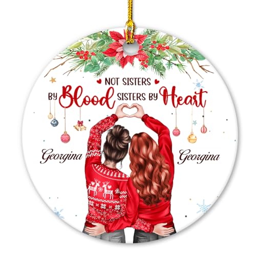 Personalized Best Friend Ornament