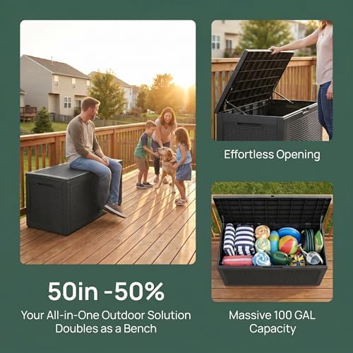 100 Gallon Deck Box