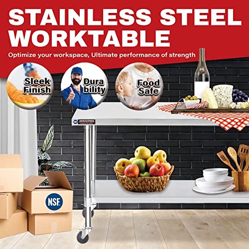 24x60 NSF Stainless Steel Cart