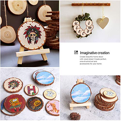 Natural Wood Slices (30 Count)