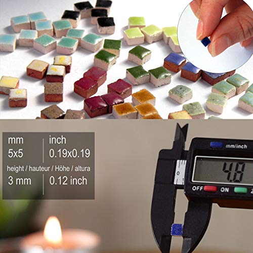 Create Unique Art with Our Micro Tiles for Mosaics (10.7639 Sq Ft)