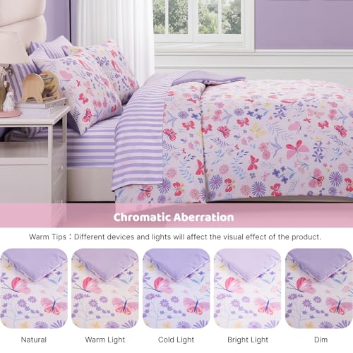 Queen Comforter Set with Sheets for Girls