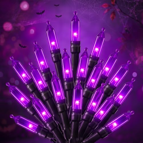 39FT Purple Halloween Lights (33 Foot)