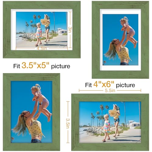 4x6 Picture Frames Set of 9 (9 Count)