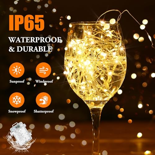 4 Pack 132FT 400LED Fairy Lights (4 Count)